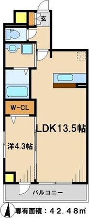 シャルマンの物件間取画像